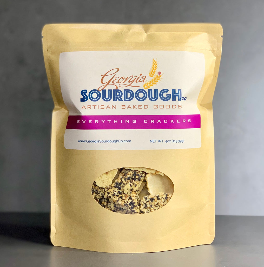 Georgia Sourdough Co. Everything Crackers