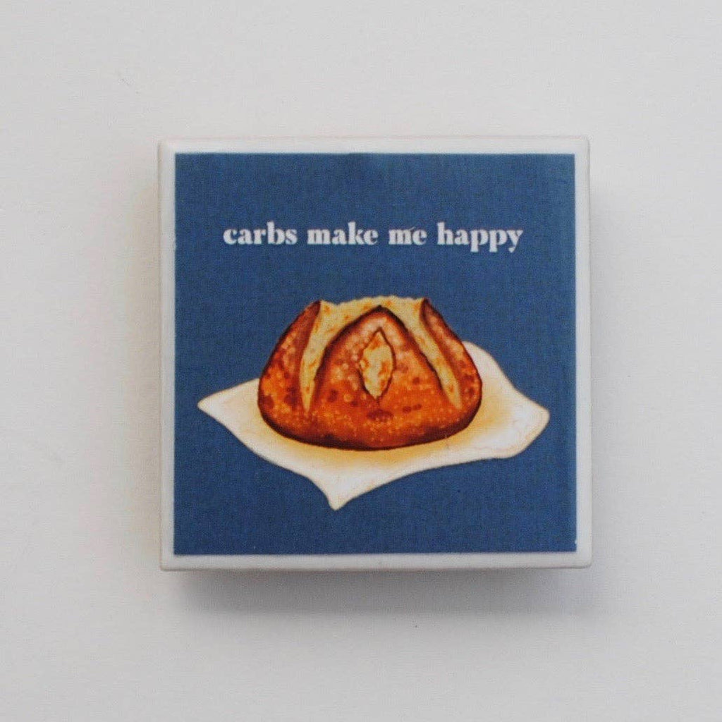 Happy Carbs Magnet