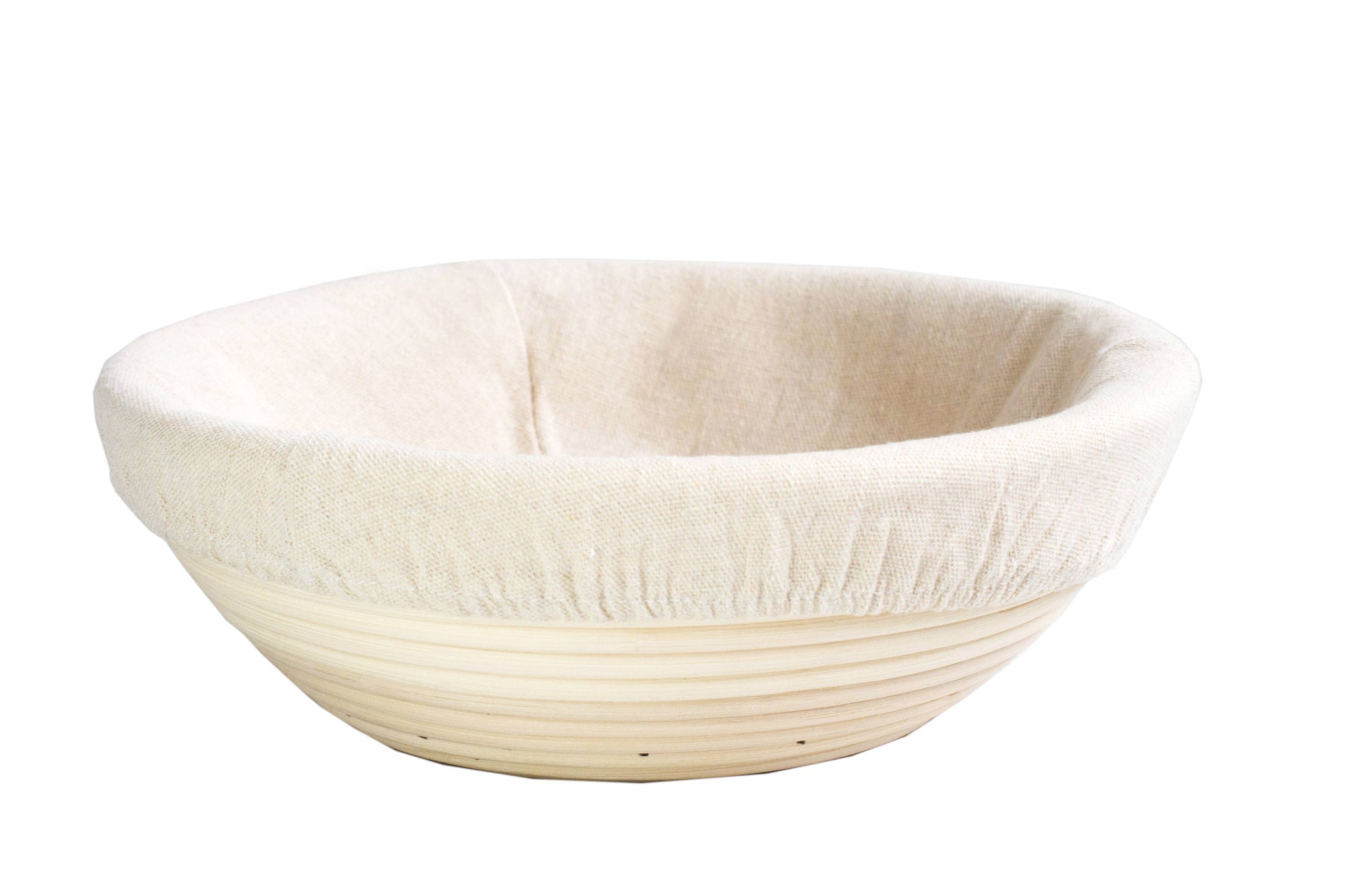 Bospak 10" Round Bread Proofing Basket - Thumbnail 2
