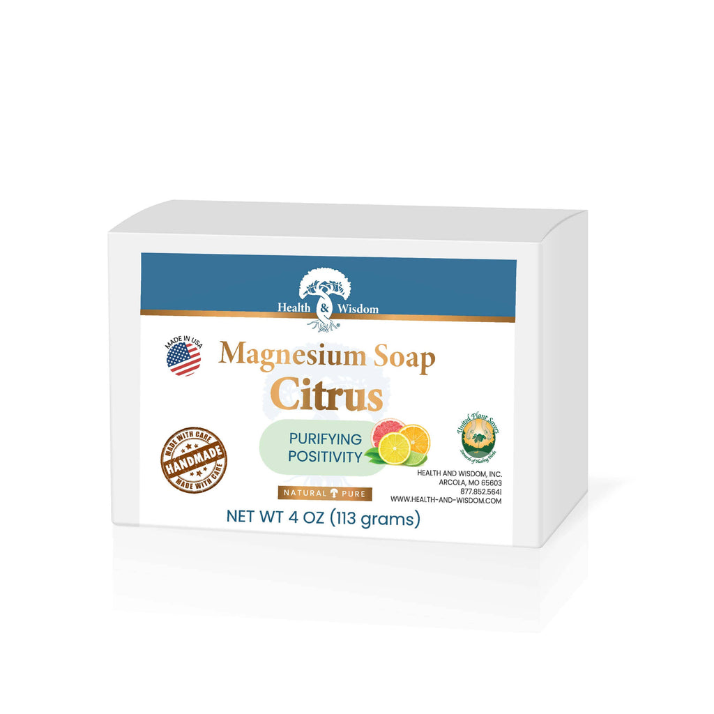 Magnesium Bar Soap - 4 oz Citrus